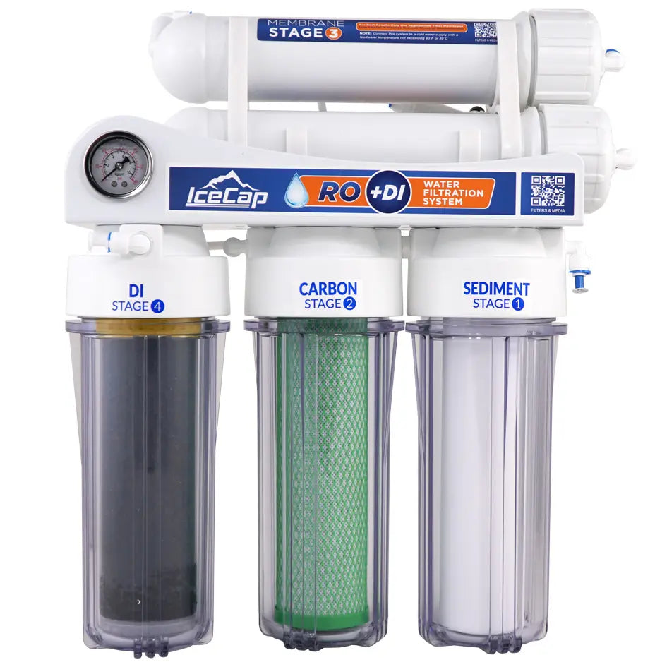 IceCap 150 GPD Reverse Osmosis RO/DI Water Filtration System