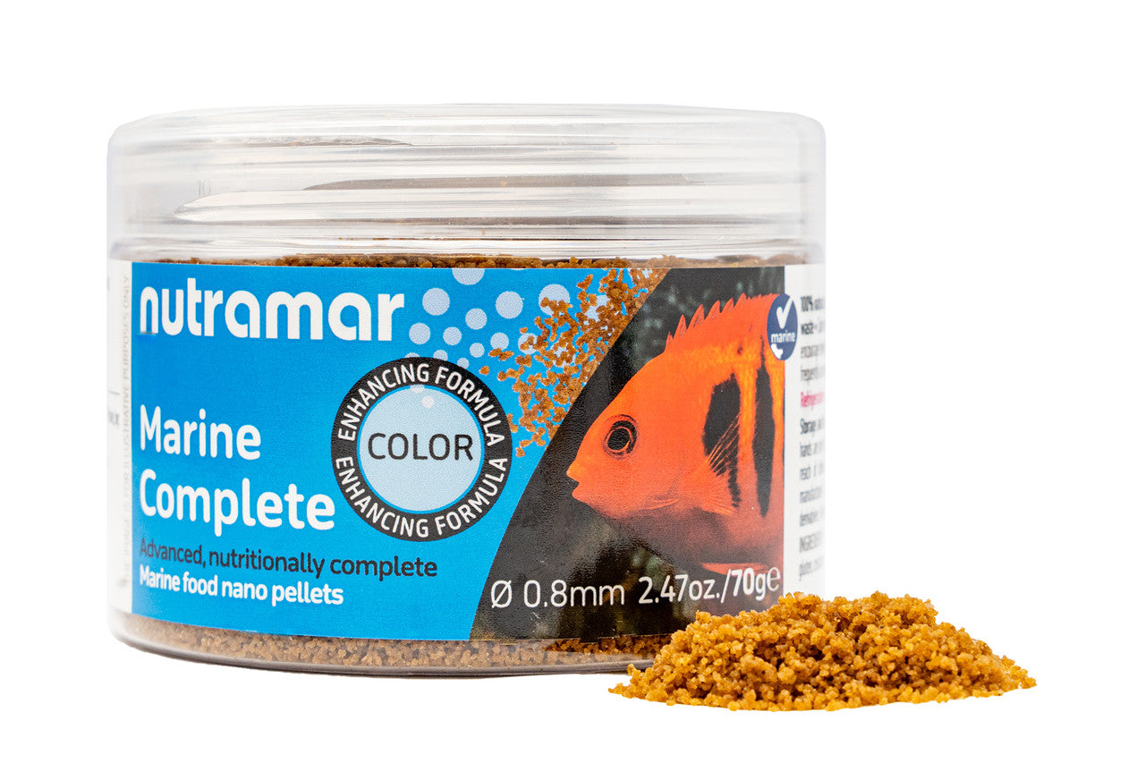 Nutramar Marine Complete Nano Pellets 0.8mm 70g