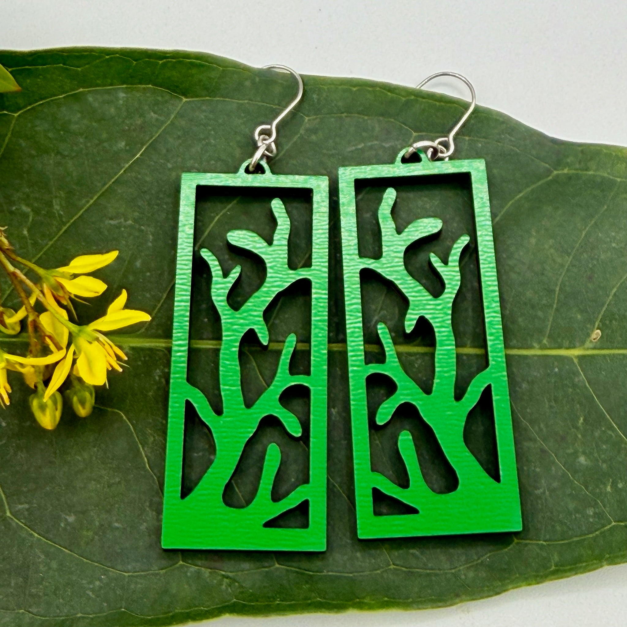 Coral Earrings - Recycled Roots