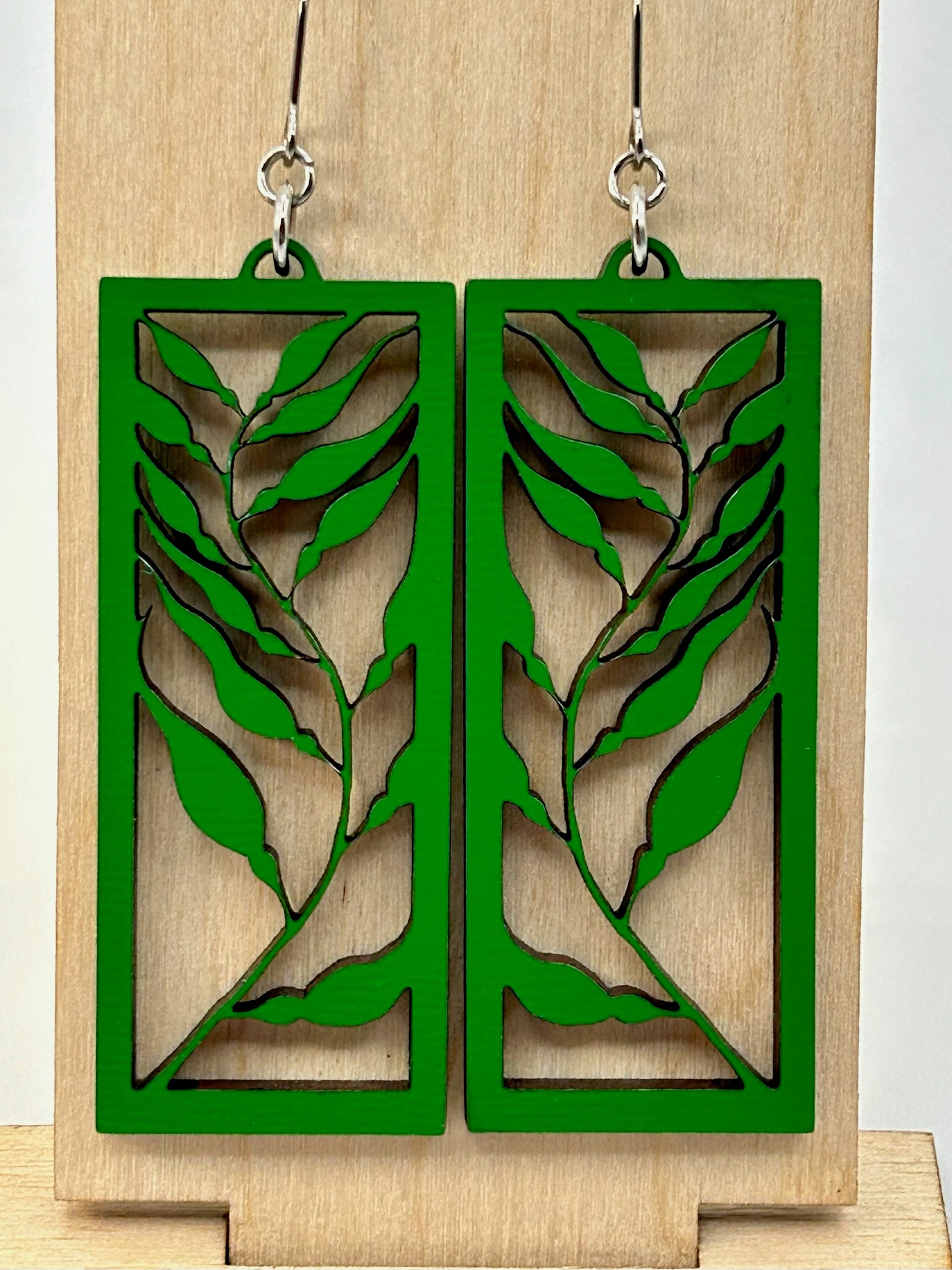 Recycled Roots Kelp Earrings