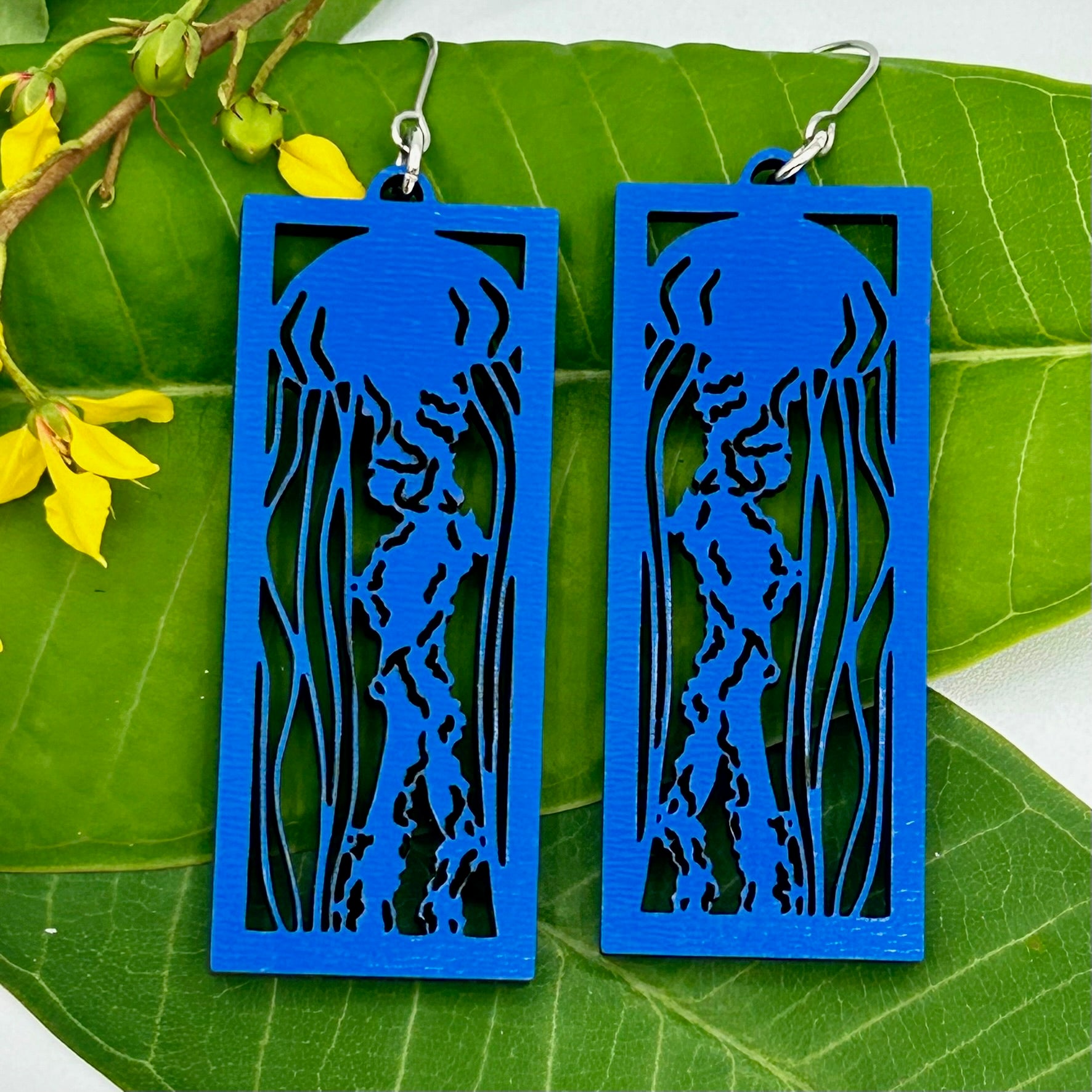 Recycled Roots Jellyfish Earrings