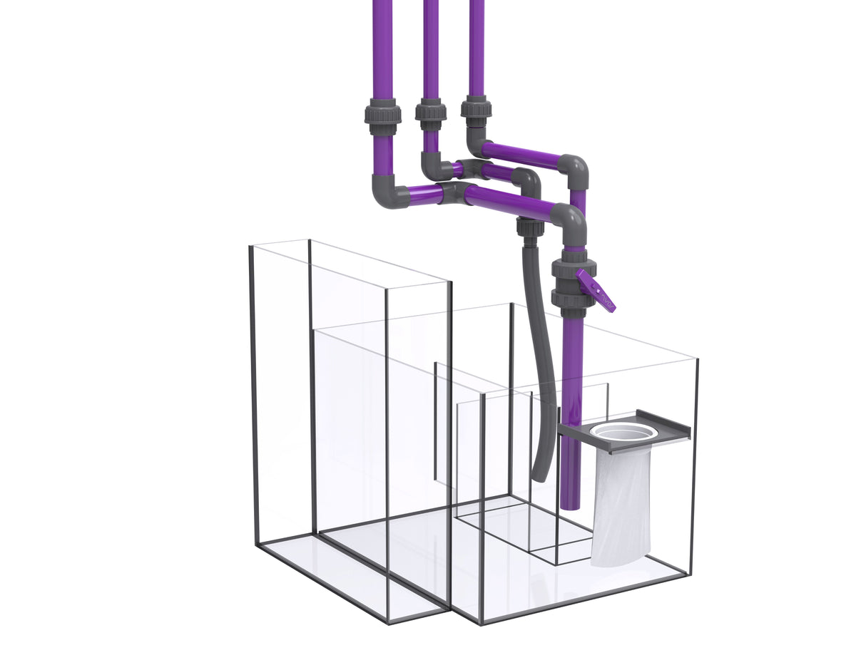 Nyos OPUS G2 250 54 Gallon Aquarium with Slim-Line Cabinet (Aquarium, Plumbing, Sump & Stand Kit)