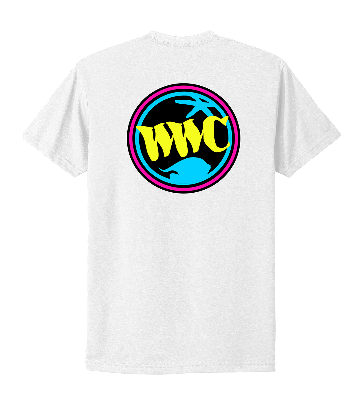UV Ink WWC Neon Patch T-Shirt - White