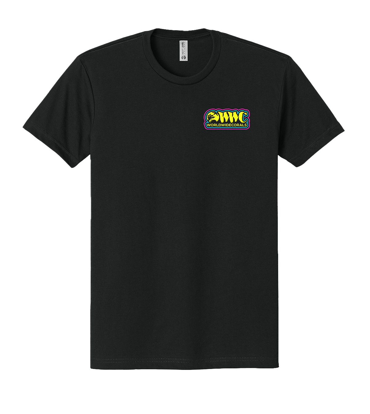 UV Ink WWC Neon Patch T-Shirt - Black