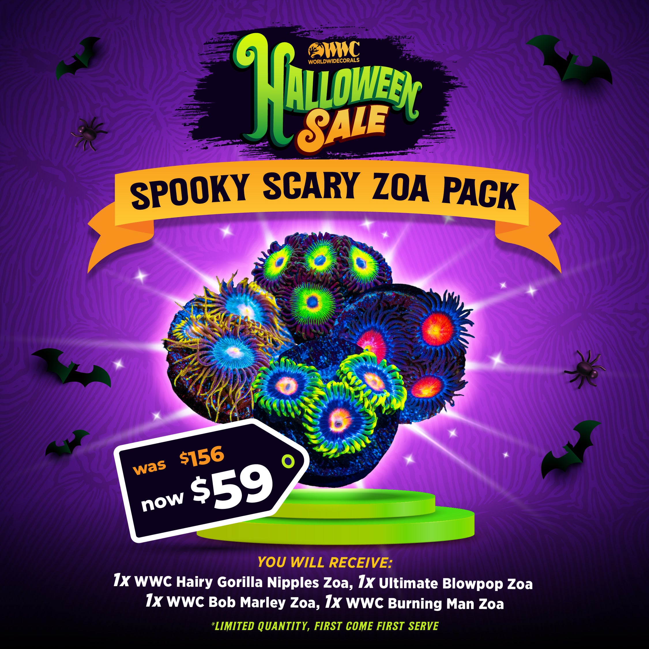 Spooky Scary Zoa Pack