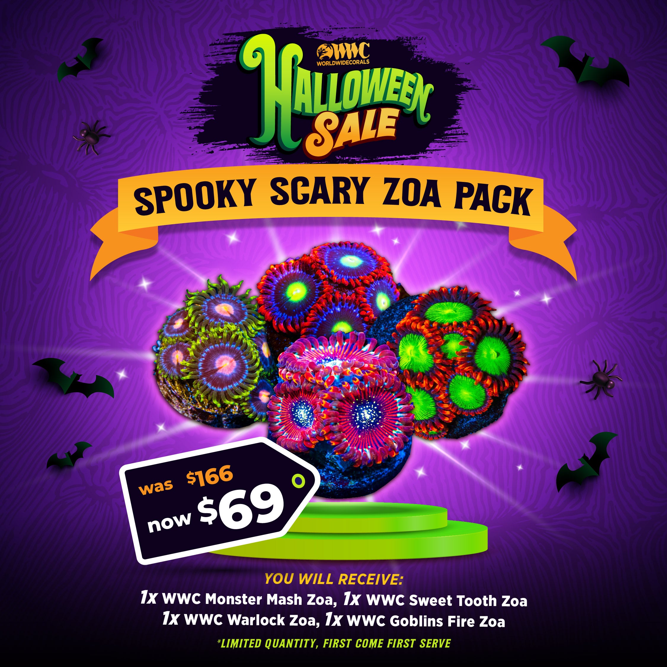 Spooky Scary Zoa Pack