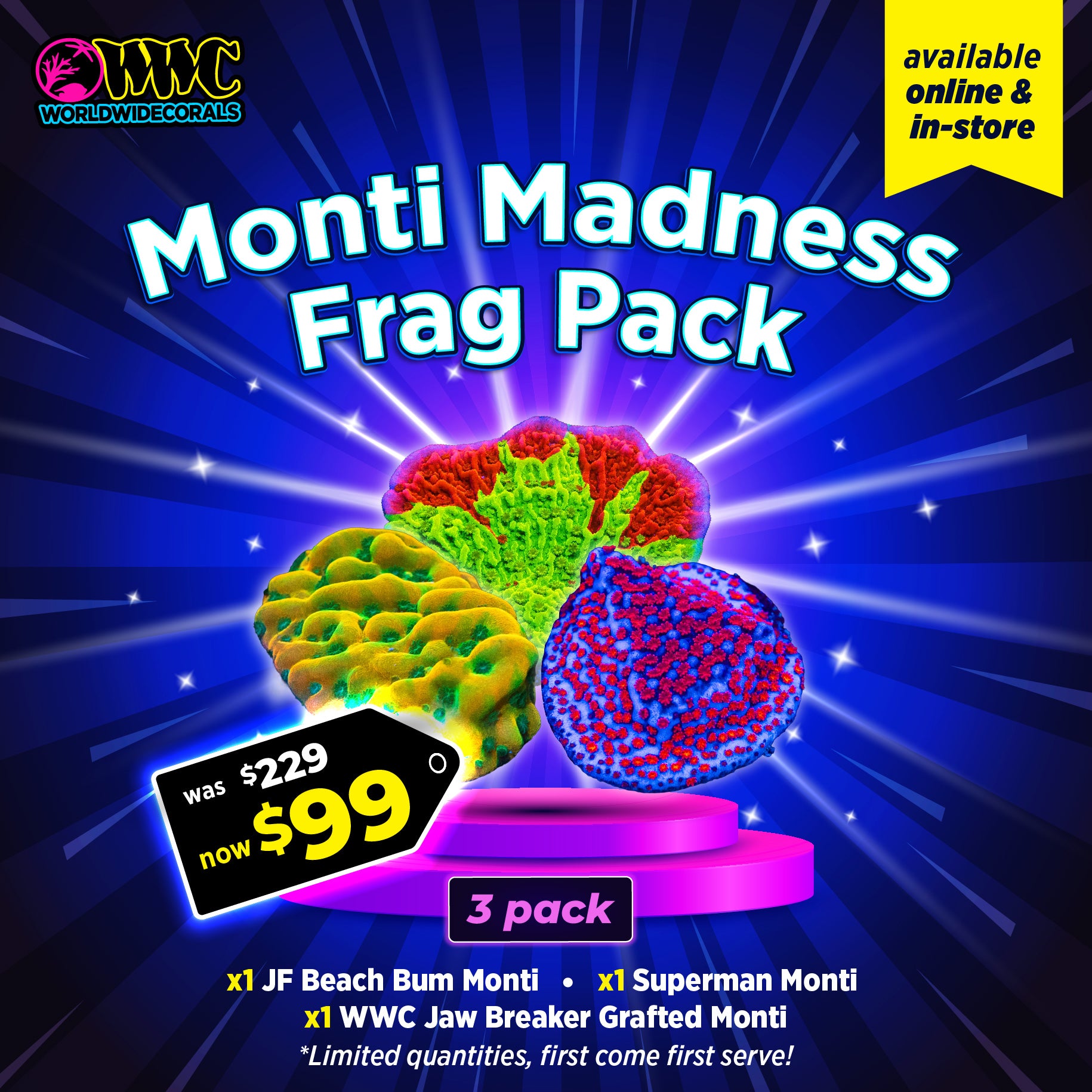 WWC Feature Friday - Monti Madness Frag Pack