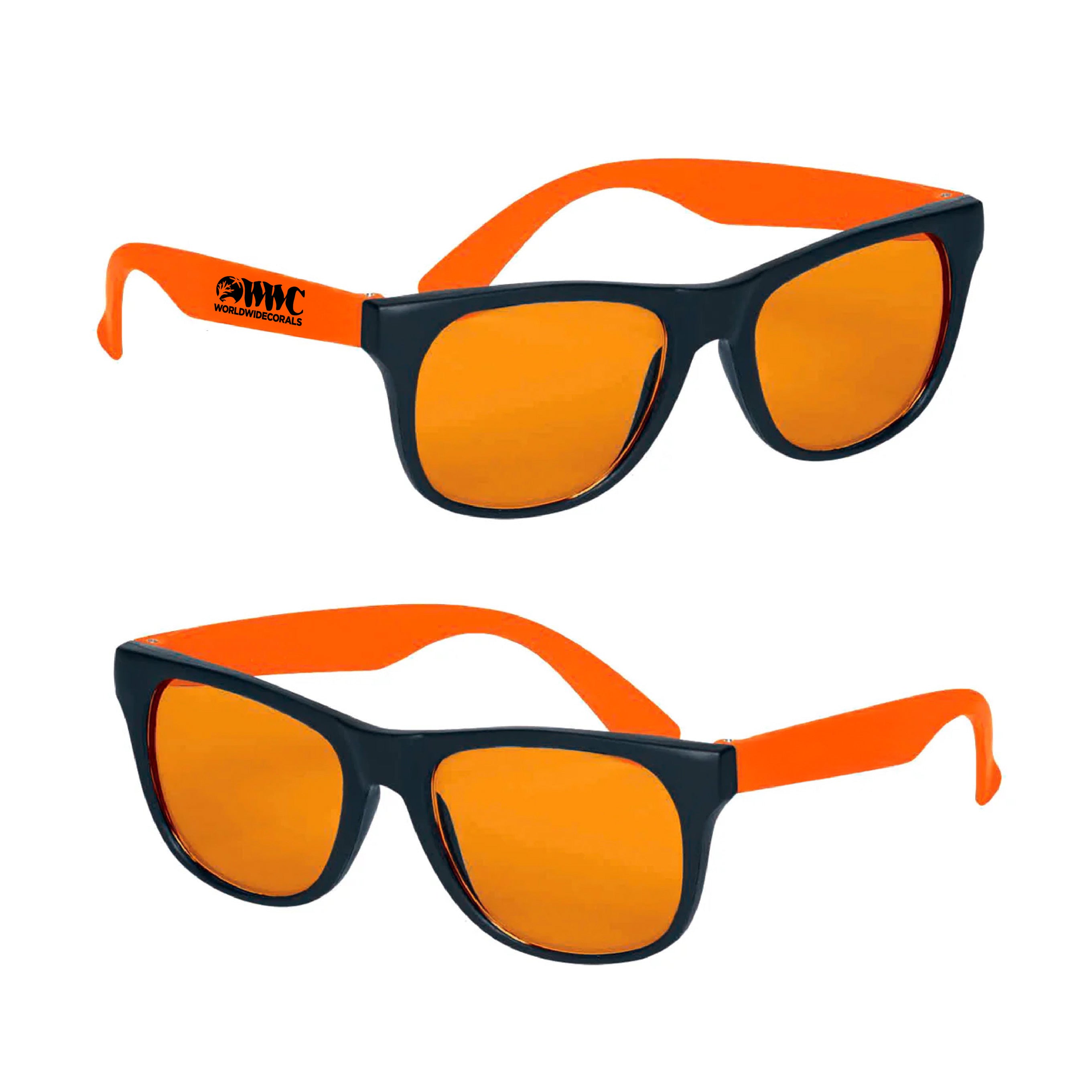 WWC Orange Coral Viewing Glasses