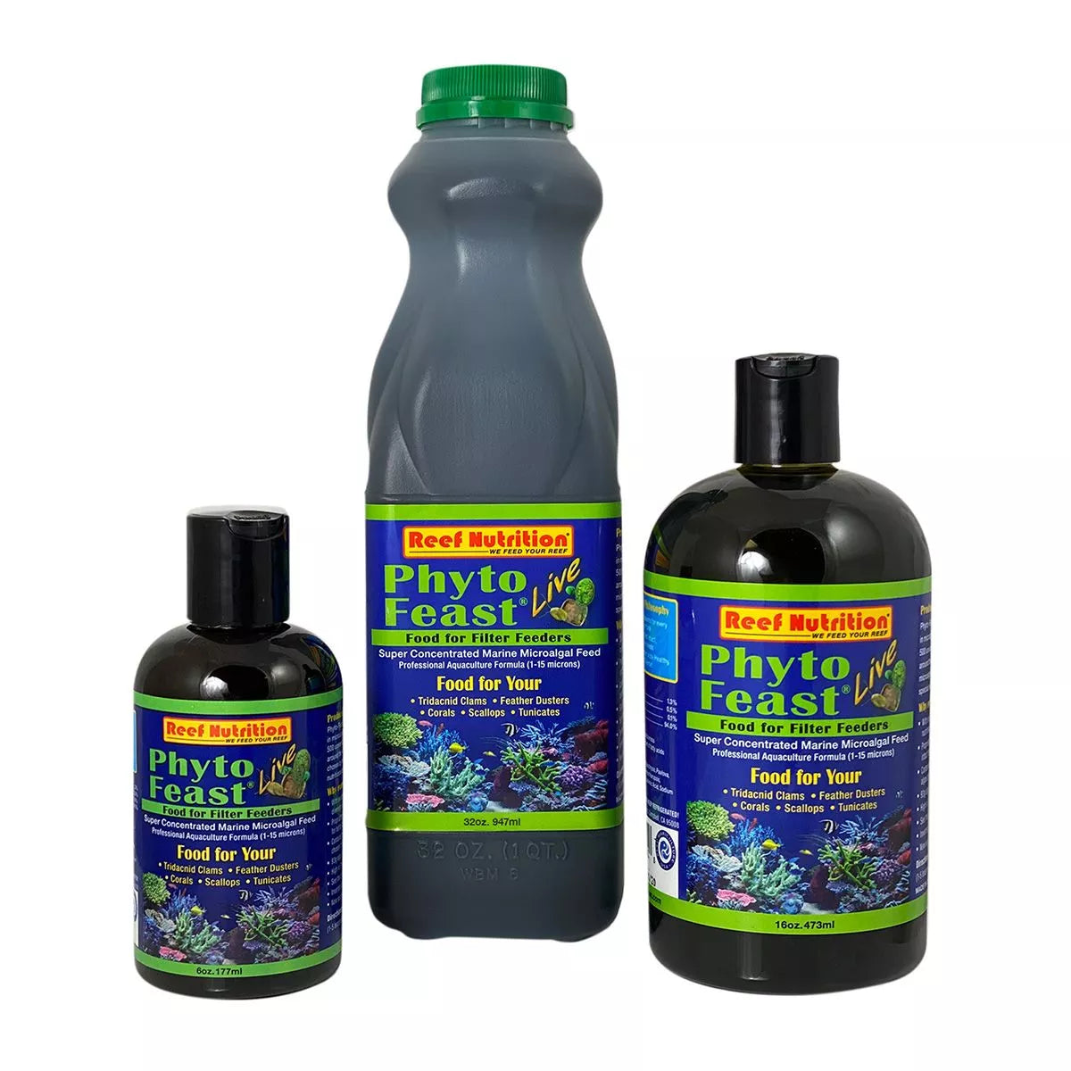 Reef Nutrition Phyto Feast Live 16oz.