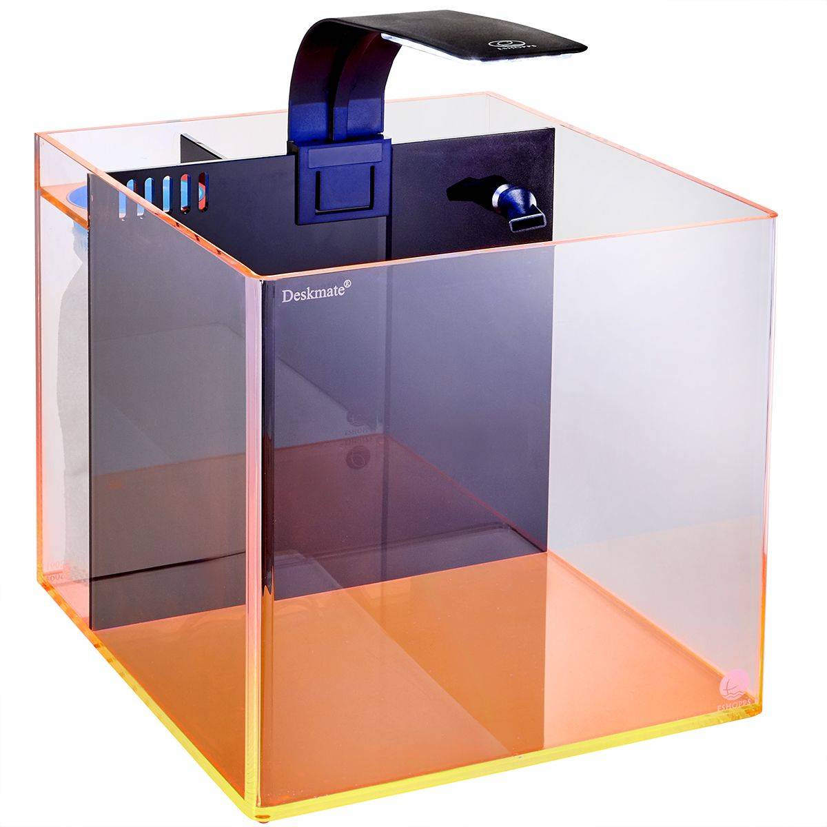 Eshopps DeskMate 4.8 Gallon AIO Aquarium w/ LED Light