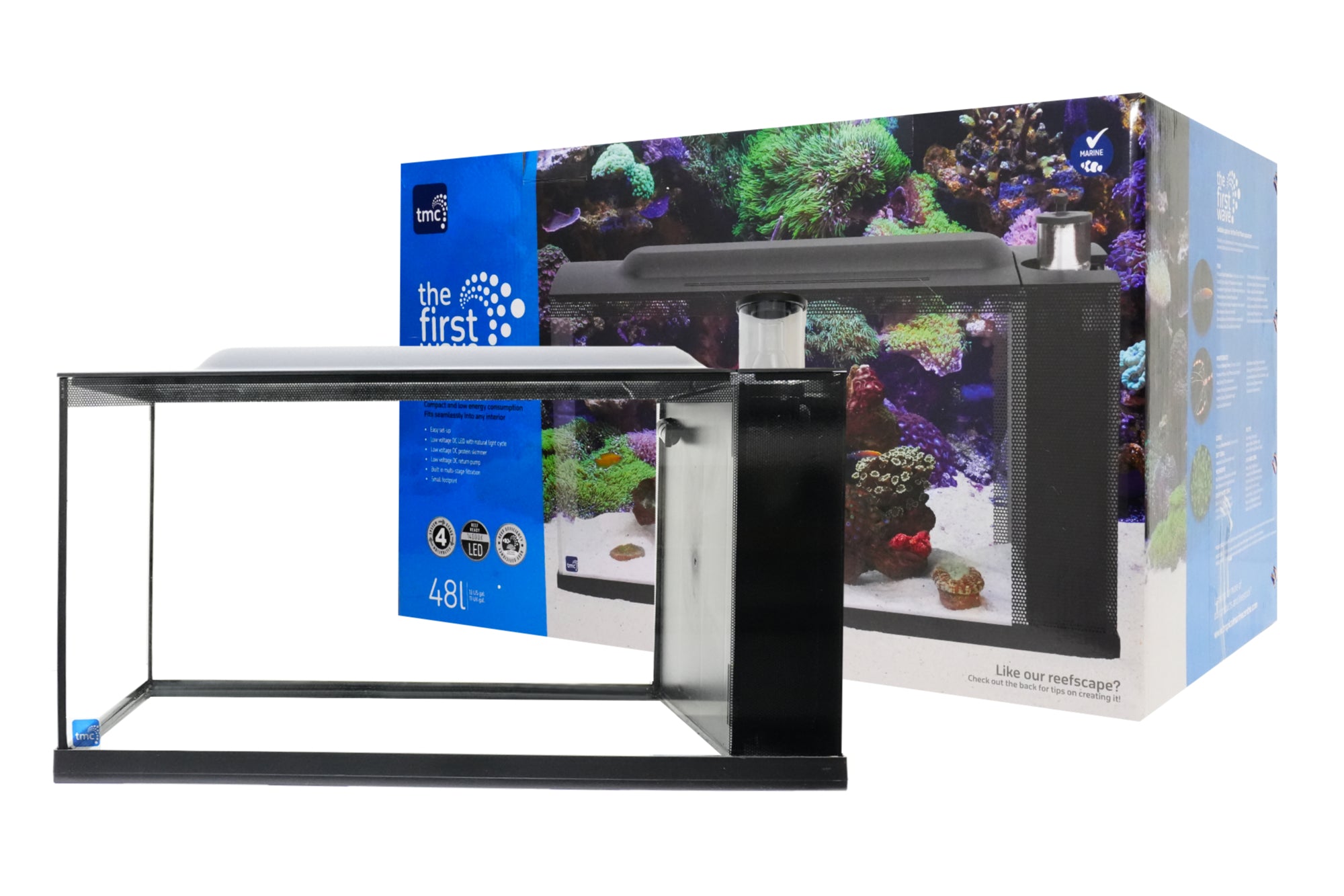 TMC First Wave 48L (13 gal.) All in One Aquarium