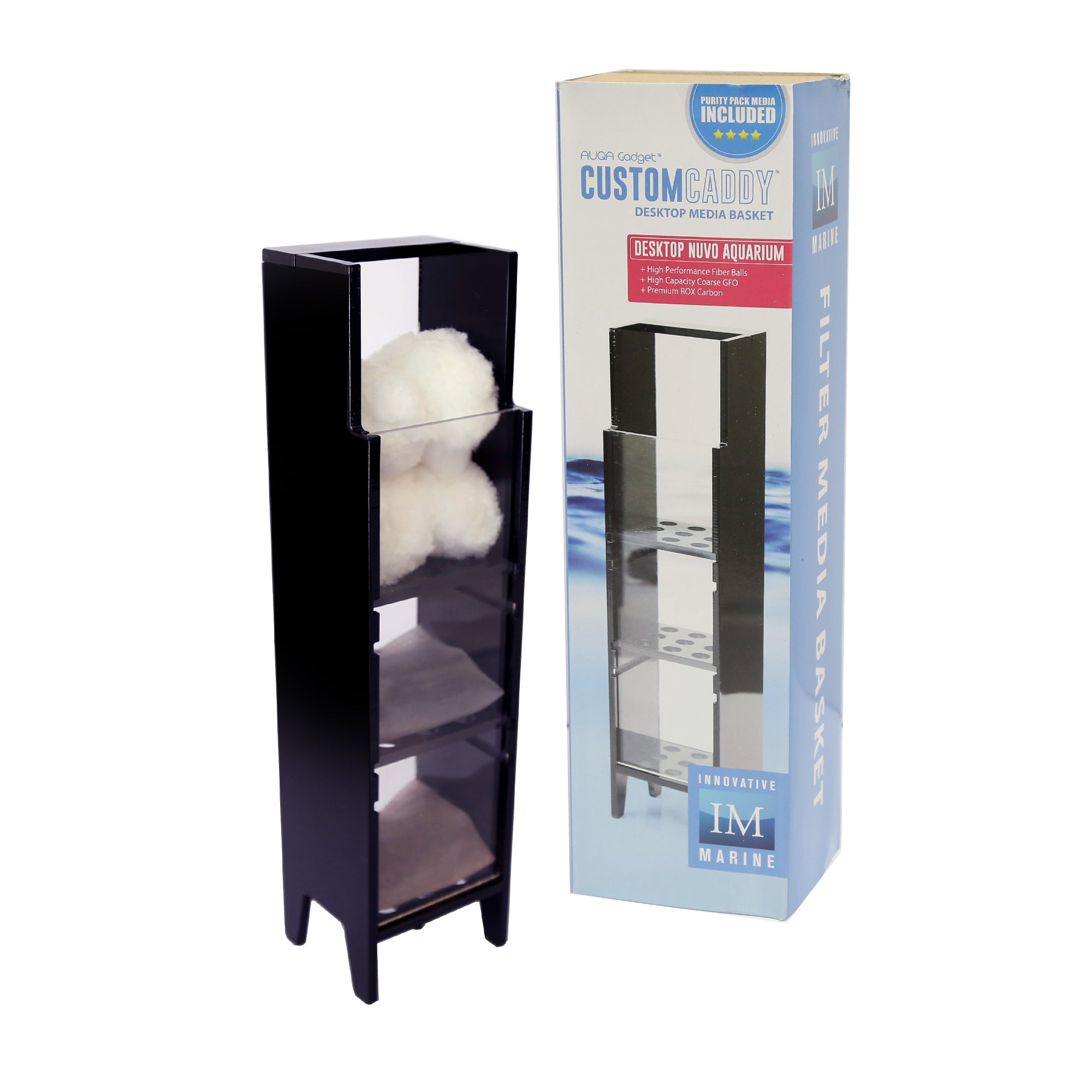 Innovative Marine CustomCaddy Customizable Filter Media Basket w/ Media [Desktop]