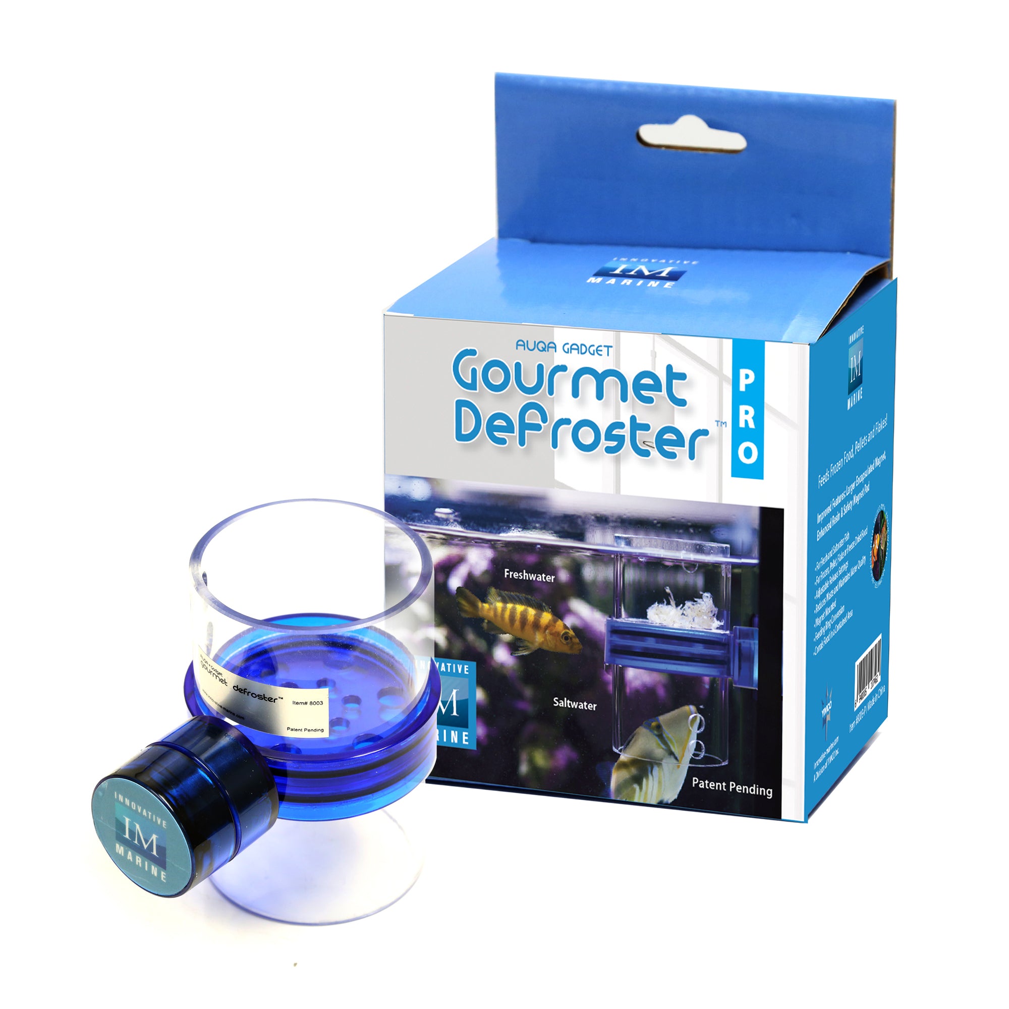 Innovative Marine Gourmet Defroster Pro Magnetic Frozen Fish Food Feeder