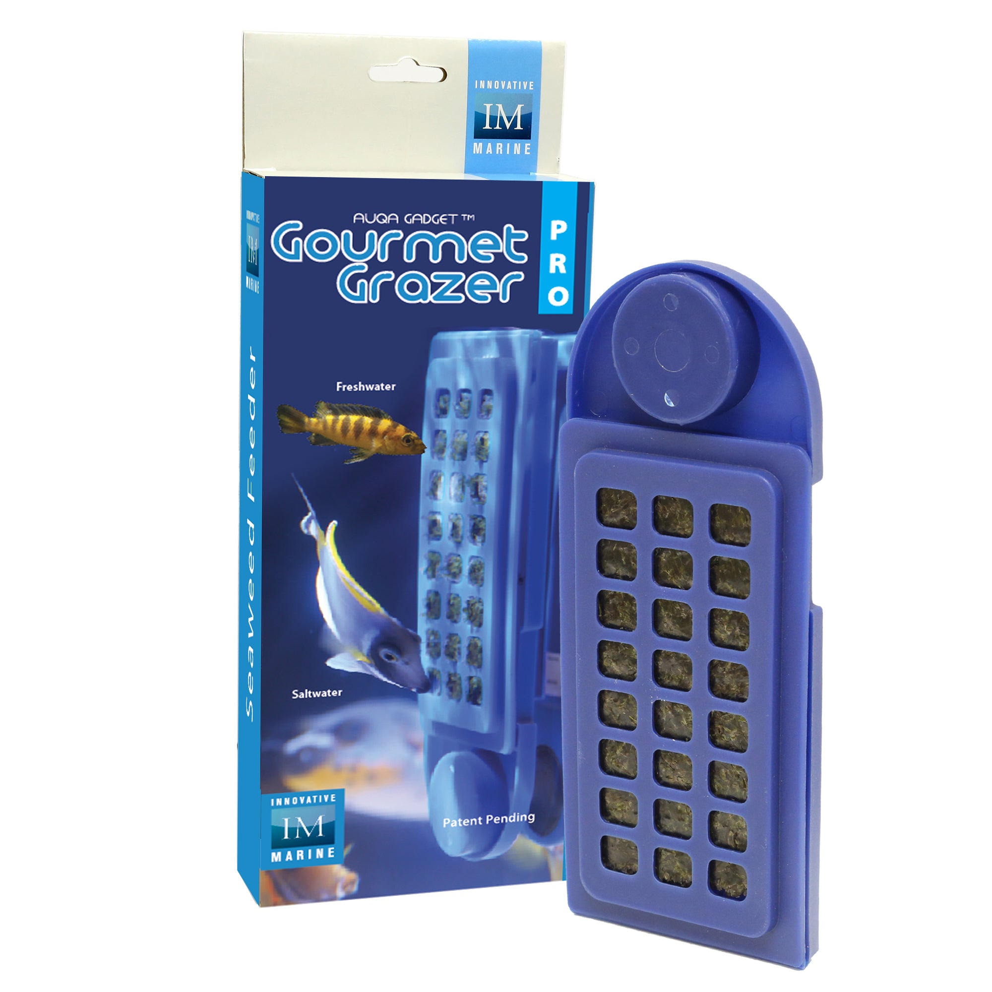 Innovative Marine Gourmet Grazer Pro Magnetic Seaweed Fish Food Feeder