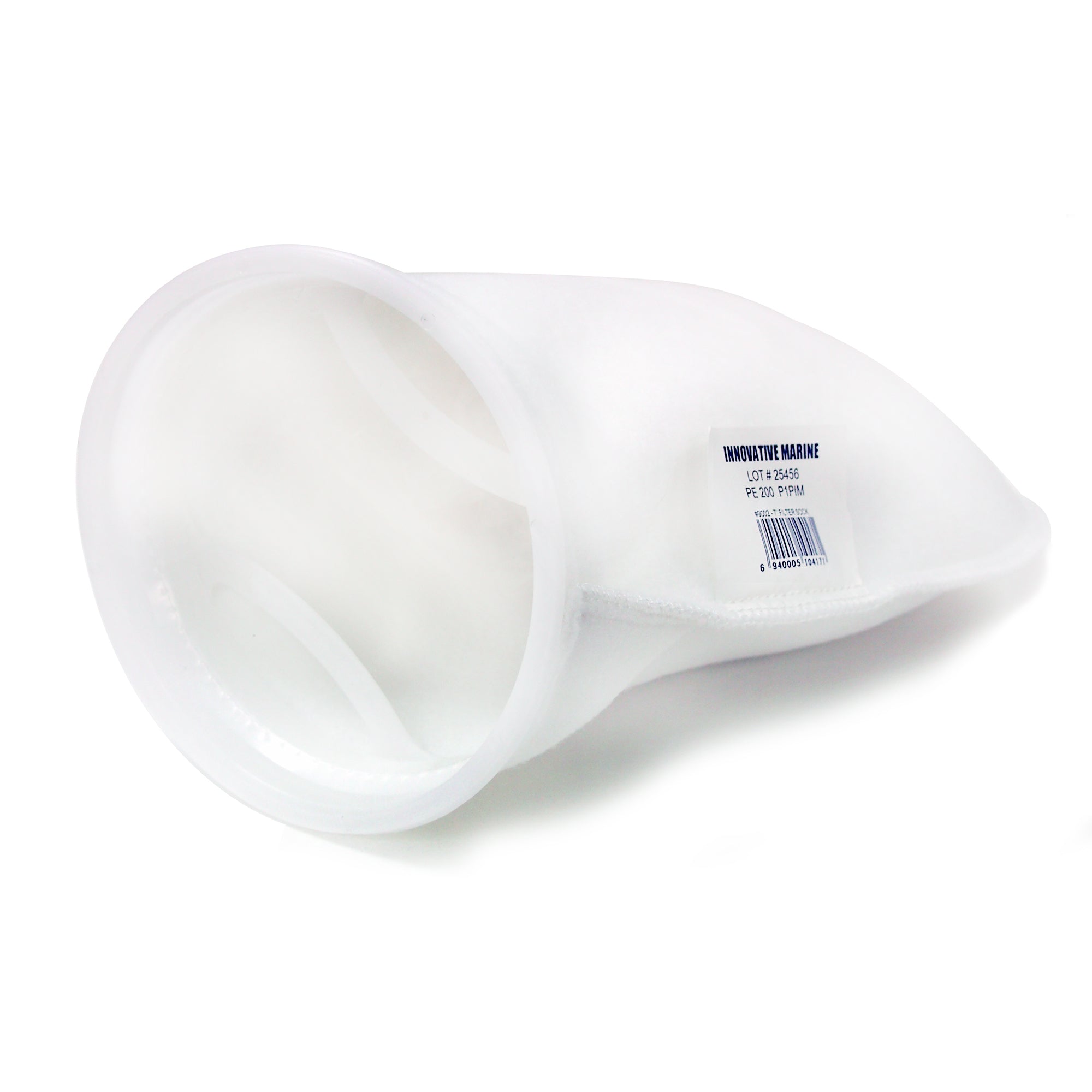 Innovative Marine 200 Micron Felt Filter Sock w/ Plastic Ring [7 Inch]