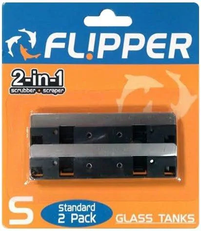 Flipper Standard Stainless Steel Replacement Blades 2 Pack