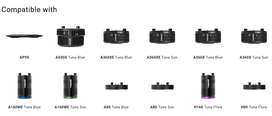 Kessil Spectral Controller X | Touch Screen LED Light Controller for A360X & 0-10V Kessil Aquarium Lights | K-Link + 0-10V
