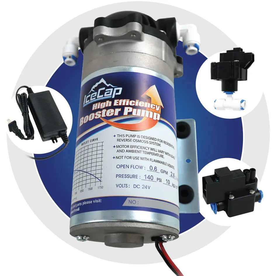 IceCap RO/DI Booster Pump Kit