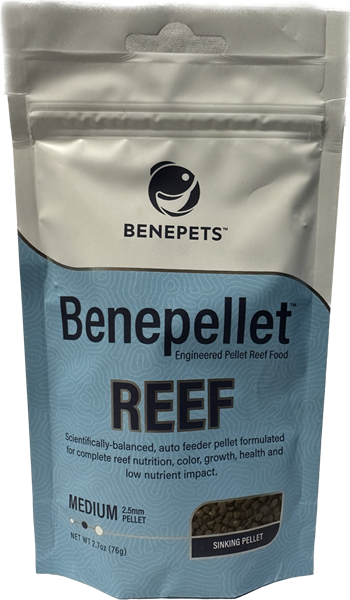 Benepets REEF Benepellet Medium 2.5mm - 2.7oz