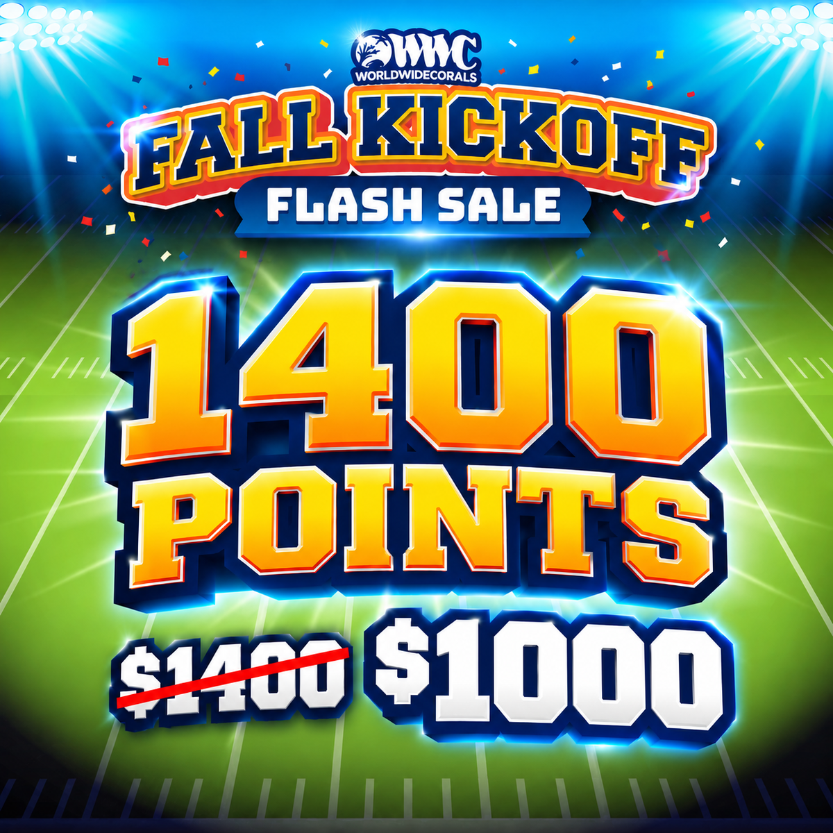 Flash Sale Special - 1400 Points