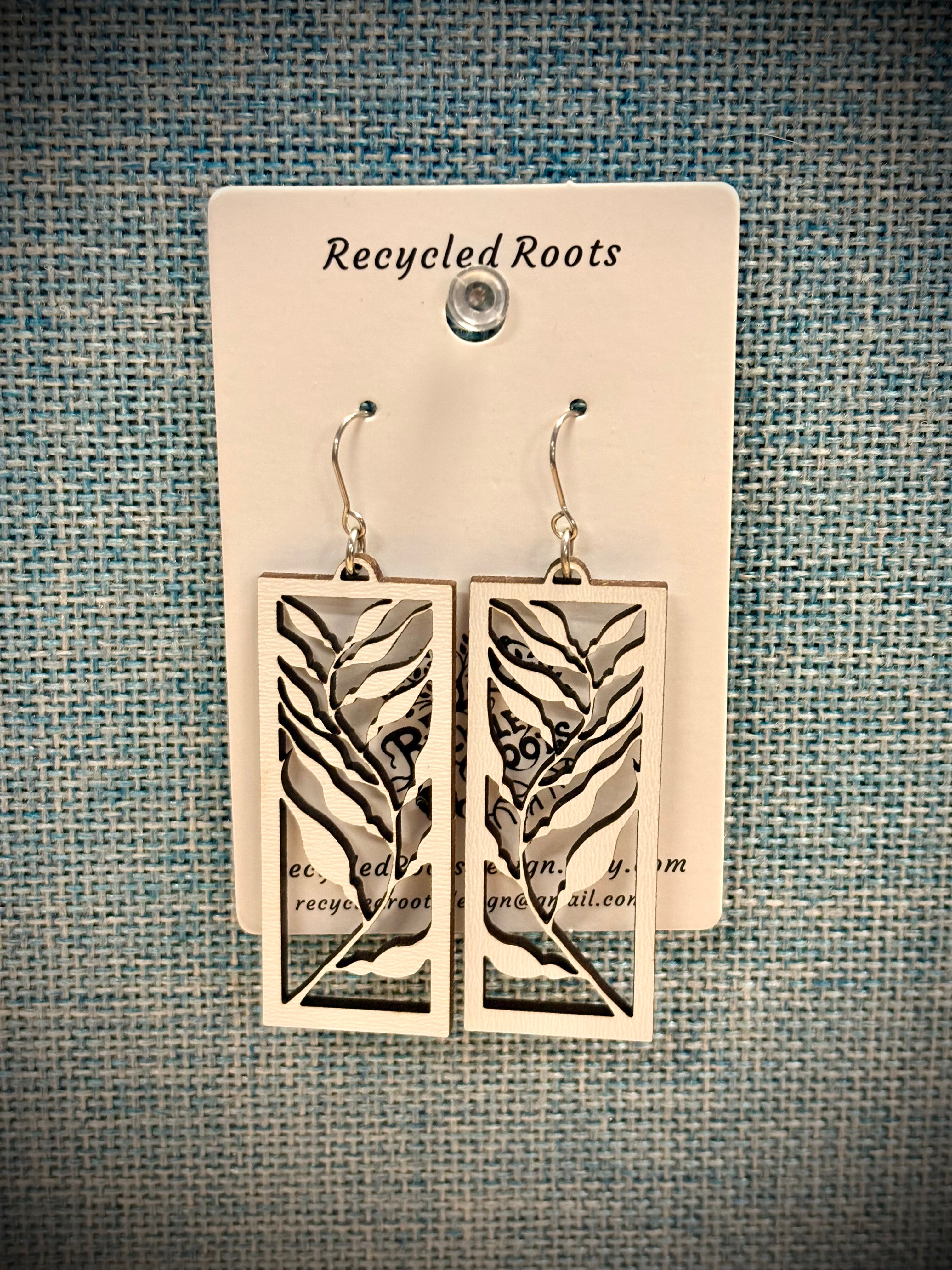 Recycled Roots Kelp Earrings