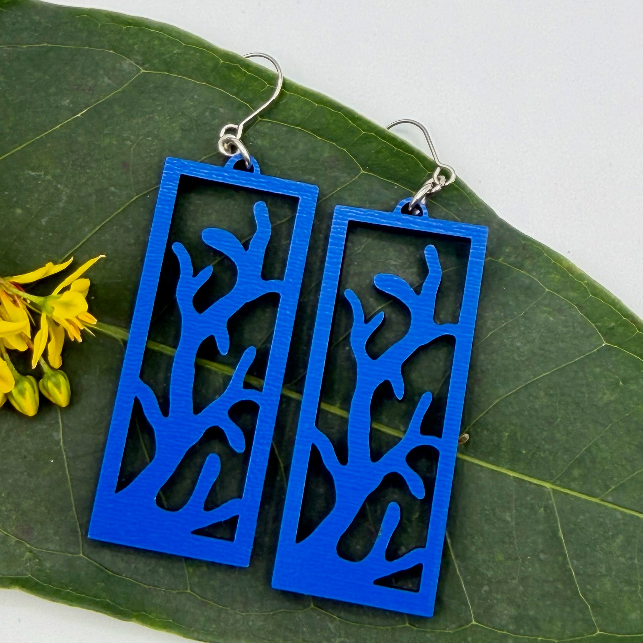 Coral Earrings - Recycled Roots