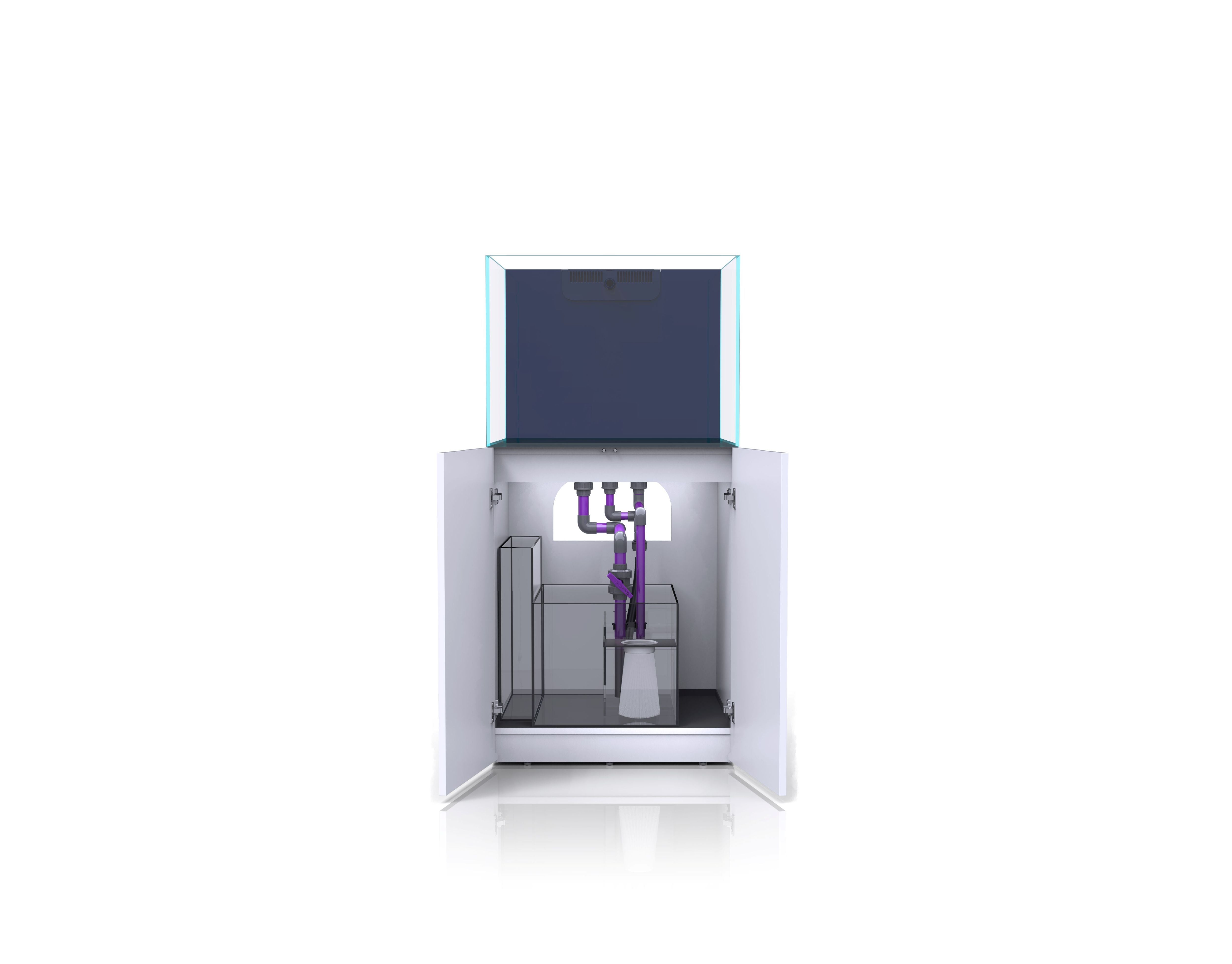 Nyos OPUS G2 250 54 Gallon Aquarium with Slim-Line Cabinet (Aquarium,