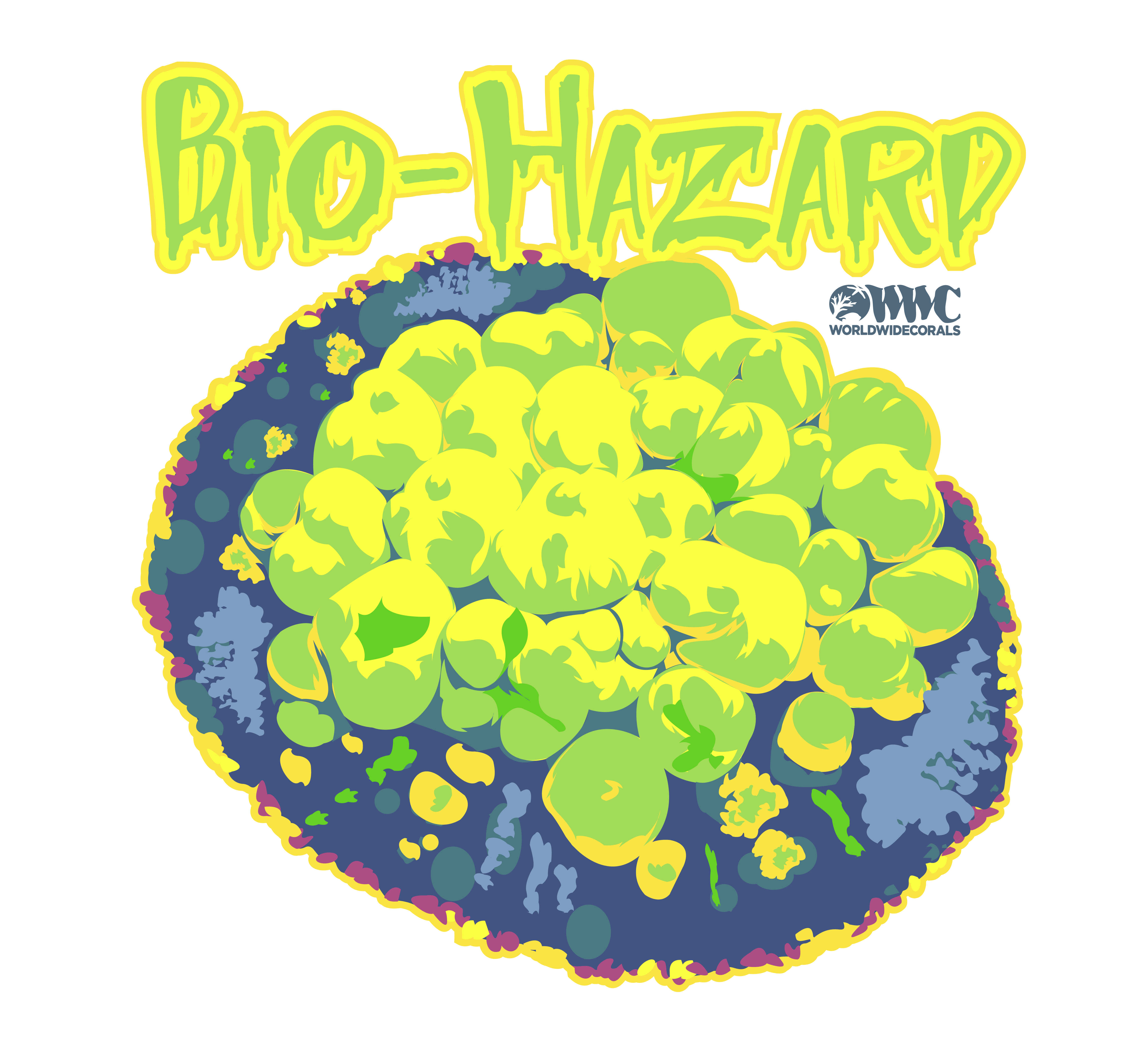 WWC Bio-Hazard Bounce Sticker