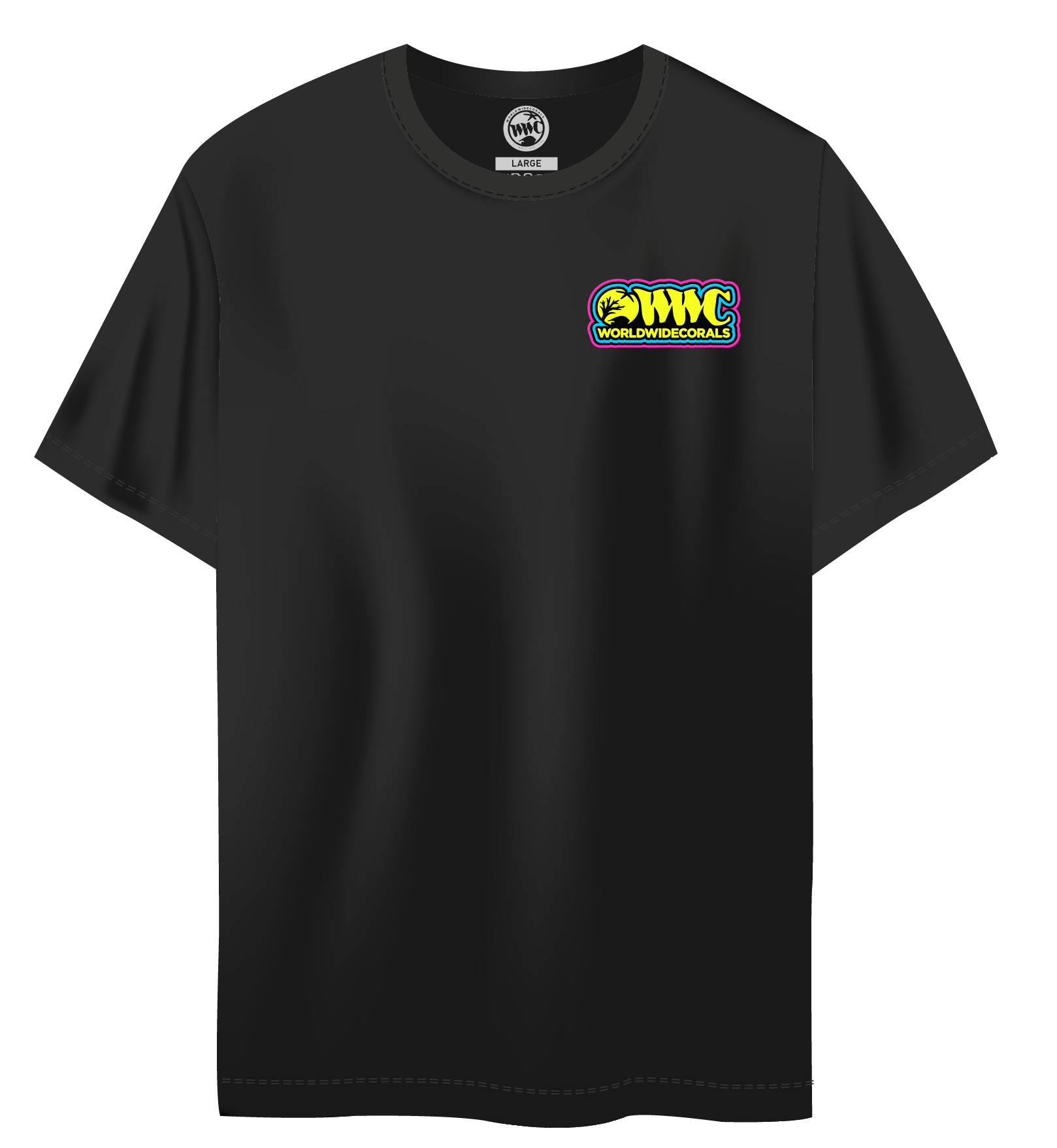 WWC Neon Seal T-Shirt Black
