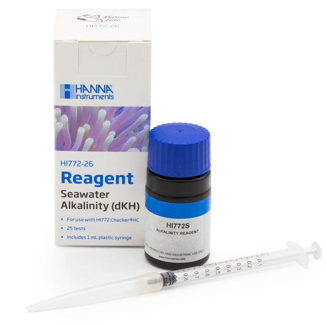 Hanna Instruments Alkalinity Checker Reagents 25 Tests HI772-26