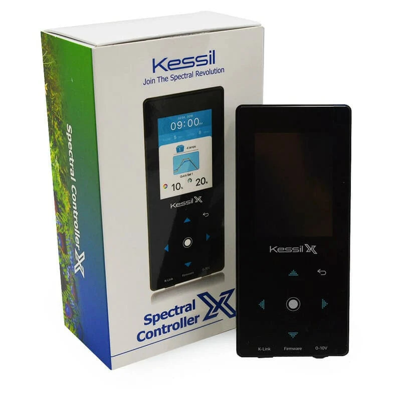 Kessil Spectral Controller X | Touch Screen LED Light Controller for A360X & 0-10V Kessil Aquarium Lights | K-Link + 0-10V