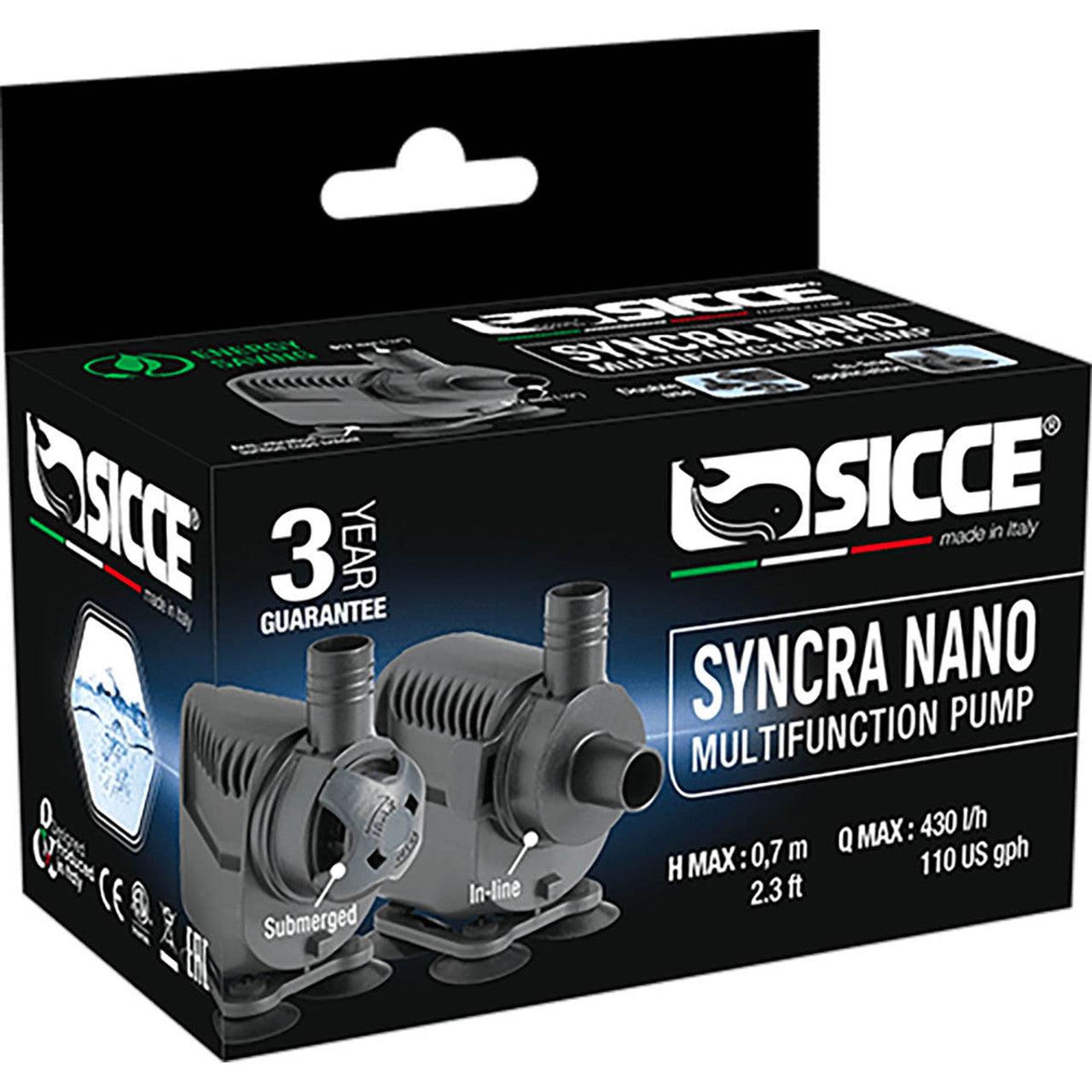 Sicce Syncra Nano Pump (110 GPH)