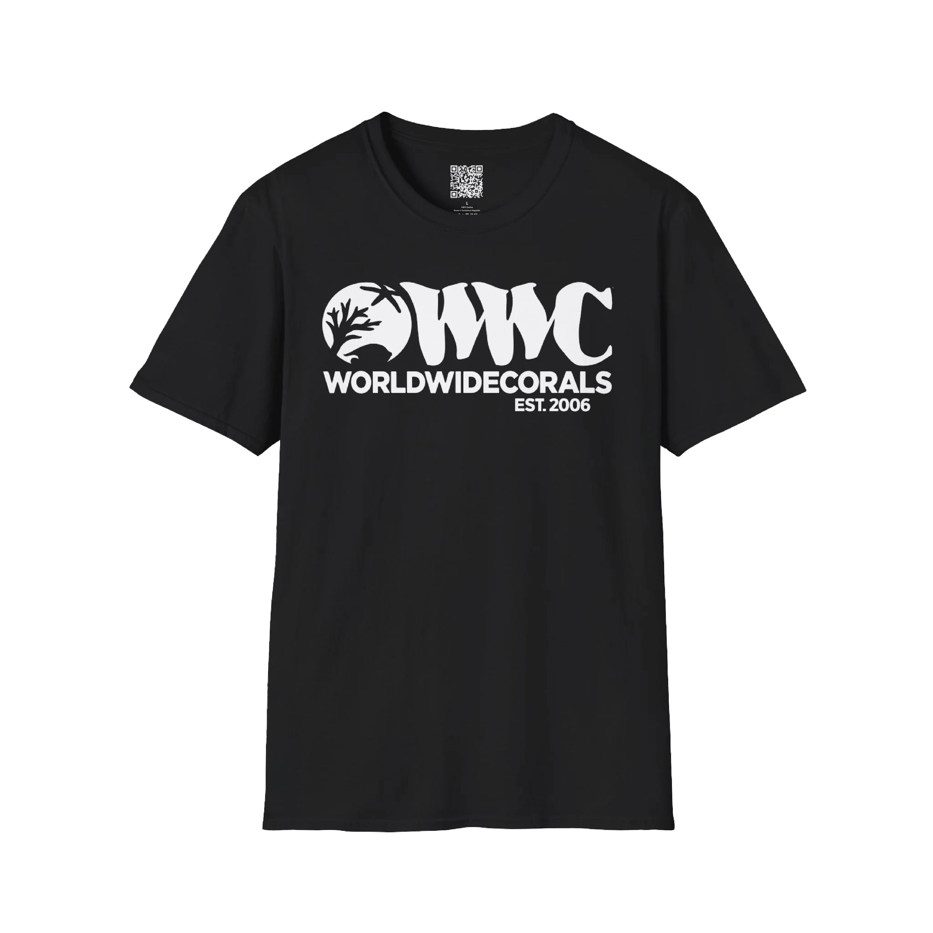 WWC Black Shirt w/ White Ink