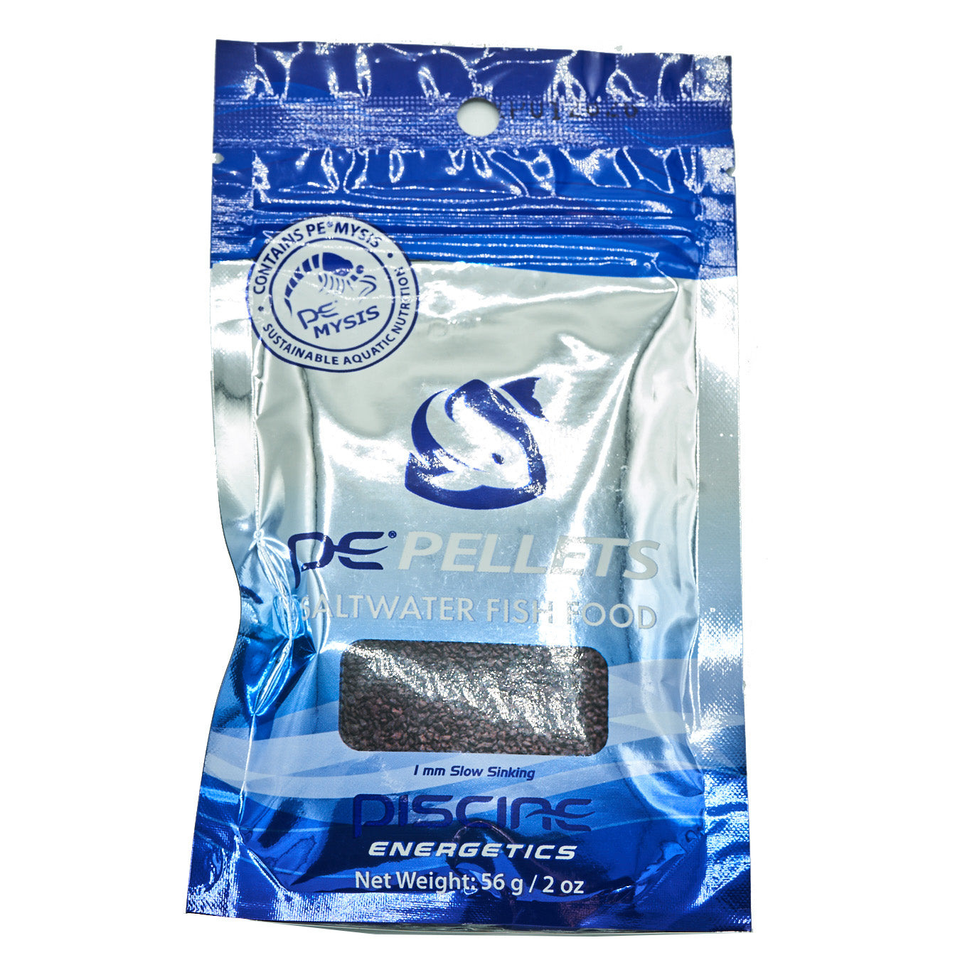PE Pellets Saltwater Fish Food 1mm/2oz