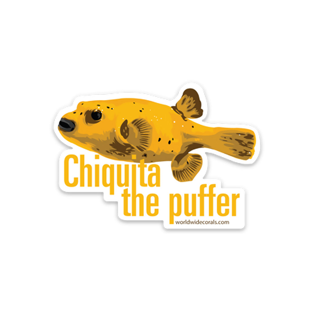 Chiquita the Puffer Sticker