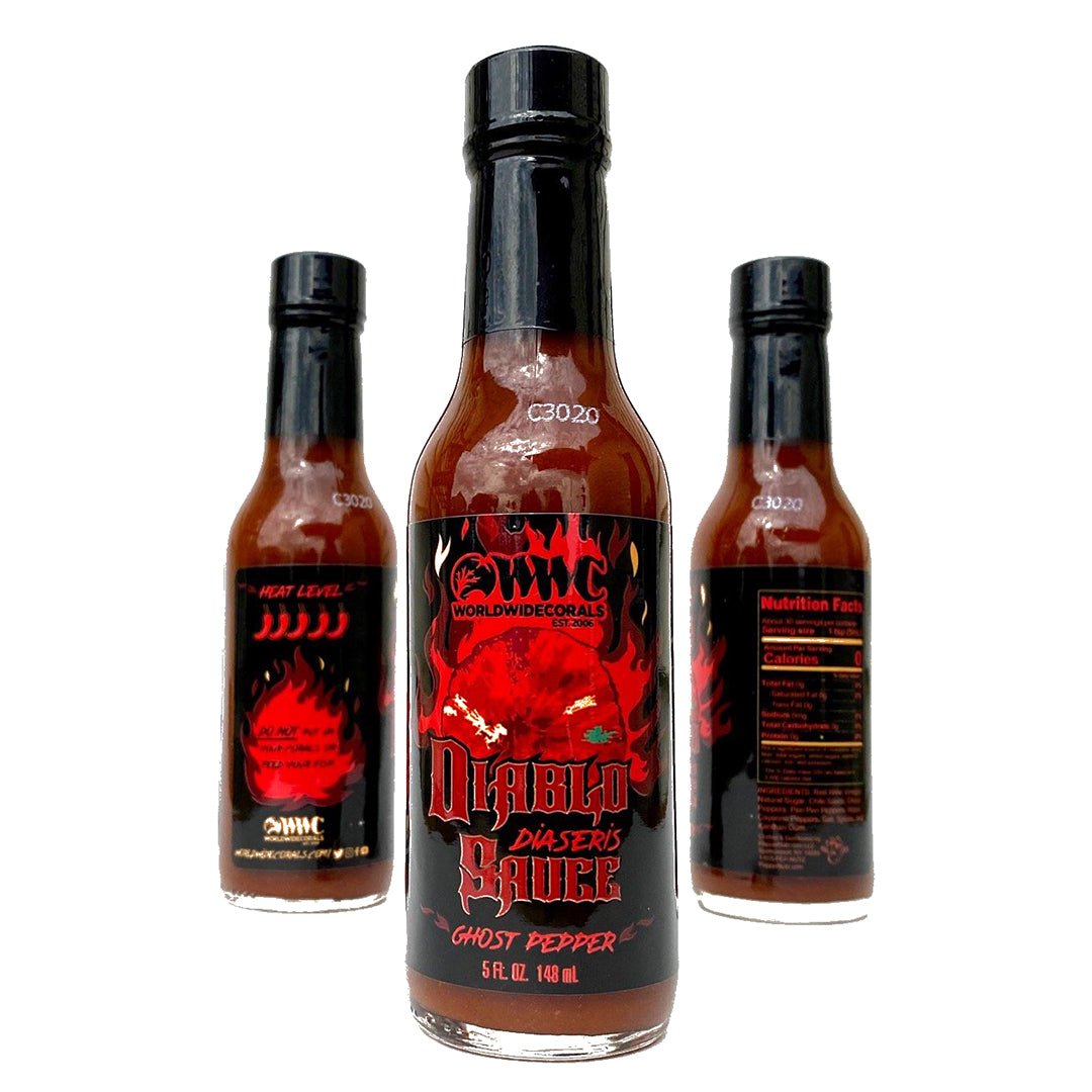 WWC Diablo Diaseris Hot Sauce