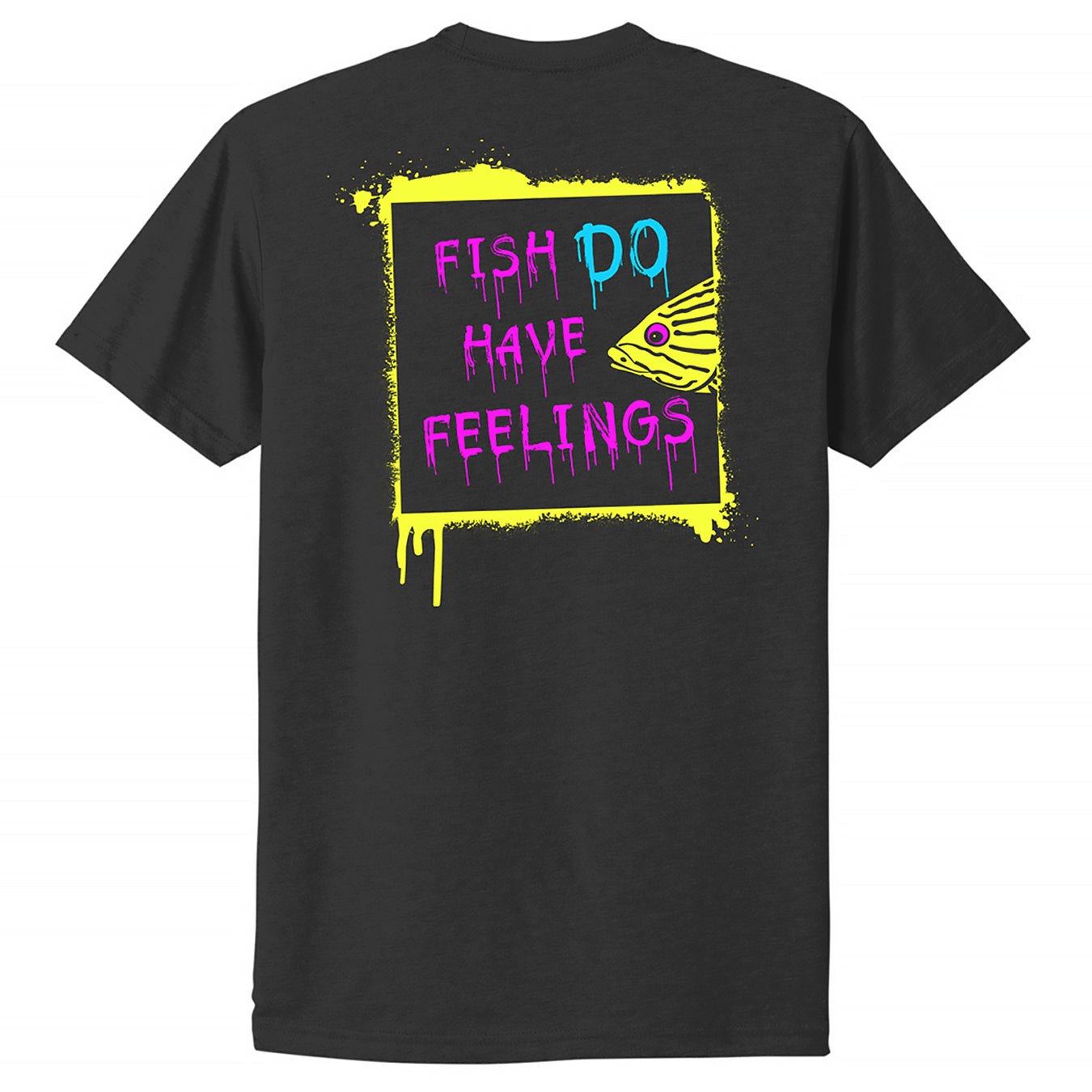 UV Ink "Fish DO Have Feelings" T-Shirt
